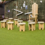 Playground Climbing Equipment in Church End 1