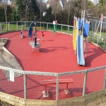 Playground Trim Trail Equipment in Normanton 4