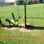 Playground Trim Trail Equipment in Newton 5