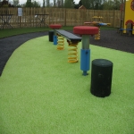 Playground Trim Trail Equipment in Chapel End 11