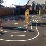 EYFS Playground Equipment in Ashley Heath 9