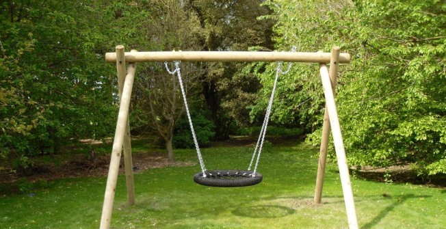 Playground Basket Swing