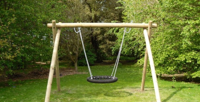 Playground Basket Swing in Axford