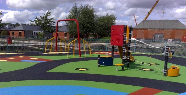 School Playground Construction in Bacton