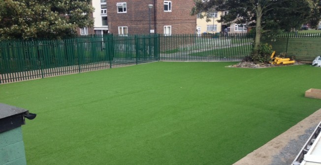 School Synthetic Grass in Ash