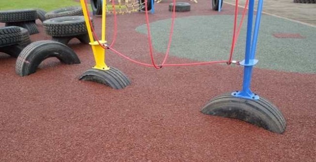 Playground Safety Flooring in Egton