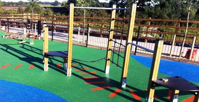 Playground Fitness Trail in Newtown