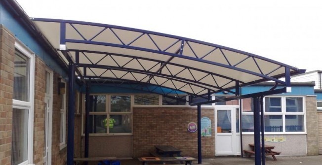 Playground Canopy Shelters in Newton