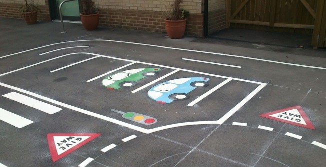 Educational School Playground in Aspley Heath