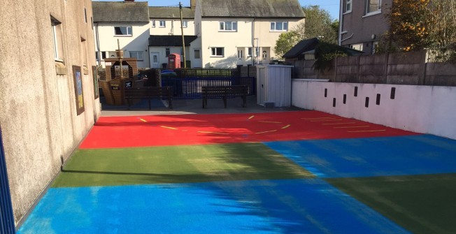 School MUGA Flooring in Balemartine