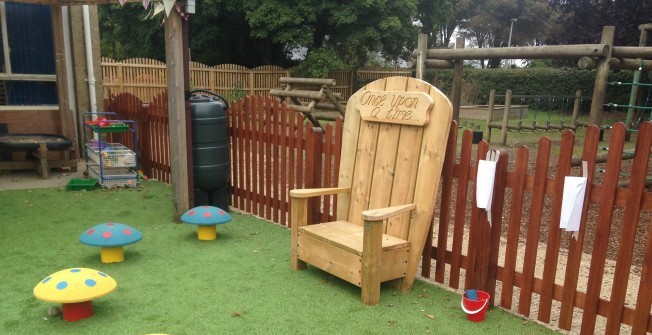 School Play Area Furniture in Acklington