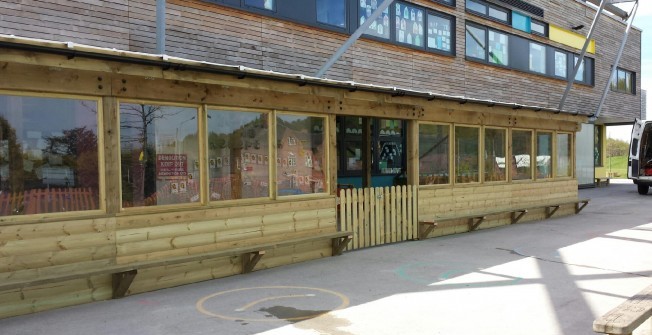 Timber Learning Area in Upton