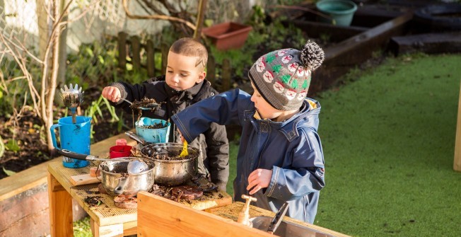 Children's Mud Kitchen in Milton