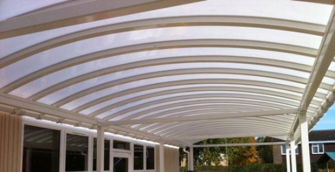 School Sun Canopy in New Ferry