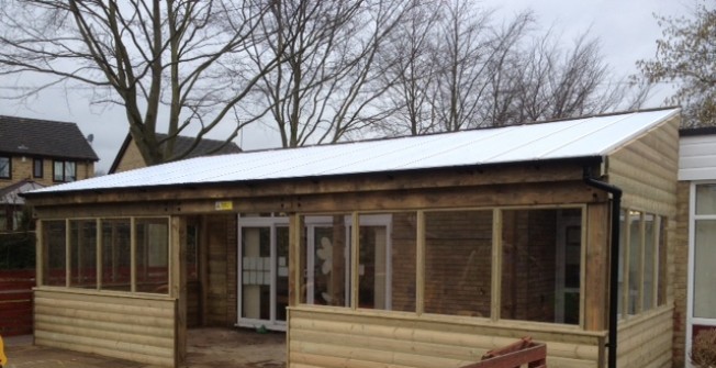 External Wooden Classroom in Mount Pleasant